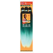 Sensationnel X-pression prestretched braiding hair - 3x braid 58 inch all kanekalon flame retardant synthetic braid for box braids and twists
